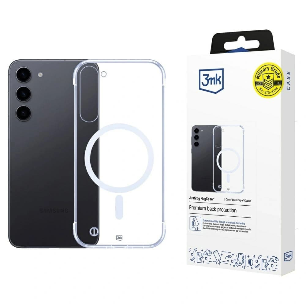 [CR] Etui 3MK Just20g MagCase do Samsung Galaxy S23+ Plus - 1