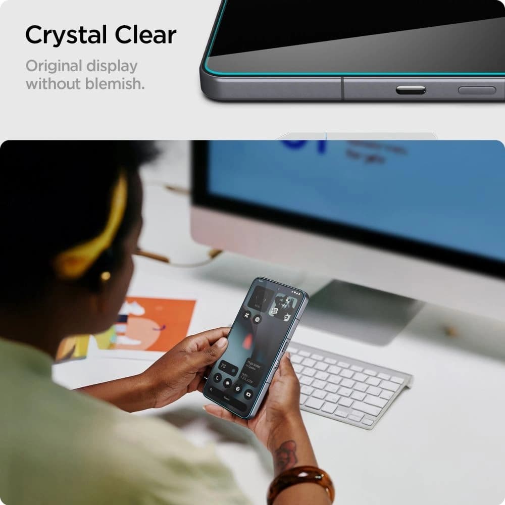 Spigen Glas.tr Slim Nothing Phone 3 Klar [2 PACK] - 9