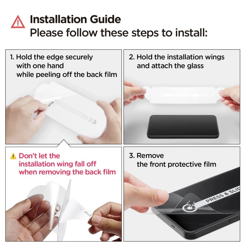 Spigen Glas.tr Slim Nothing Phone 3 Klar [2 PACK] - 10