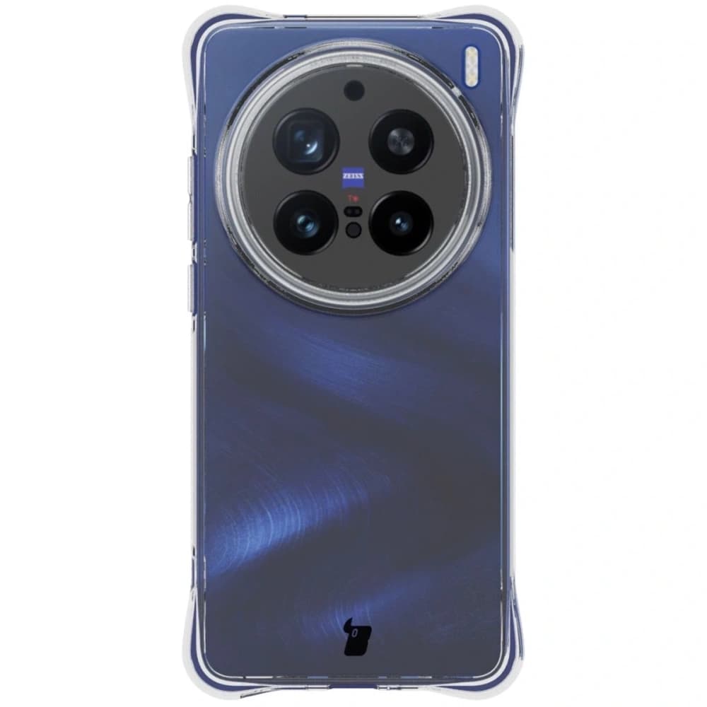 Bizon Case Clear Pack Hülle + 2x Displayschutzfolie Vivo X200 Pro - 2