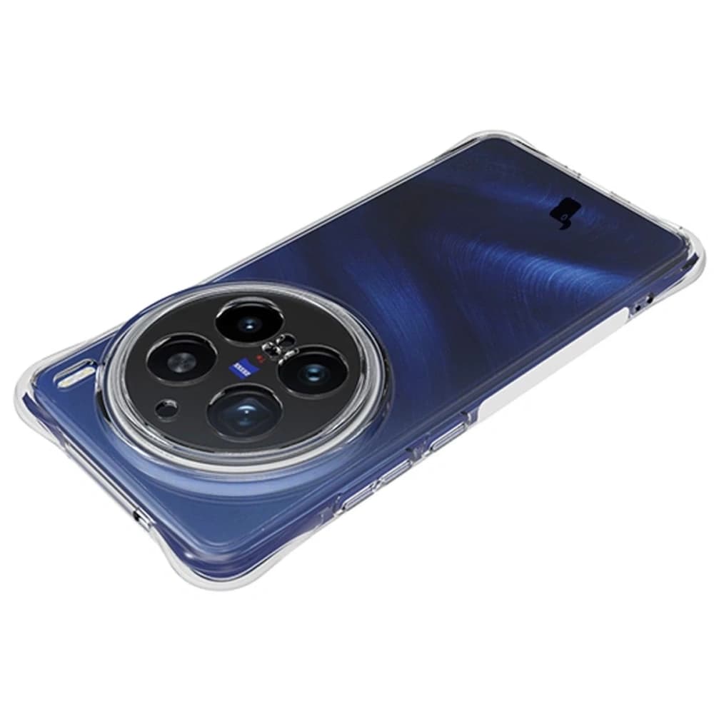 Bizon Case Clear Pack Hülle + 2x Displayschutzfolie Vivo X200 Pro - 6