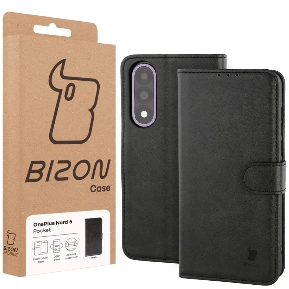 Bizon Case Pocket OnePlus Nord 5 schwarz - 6