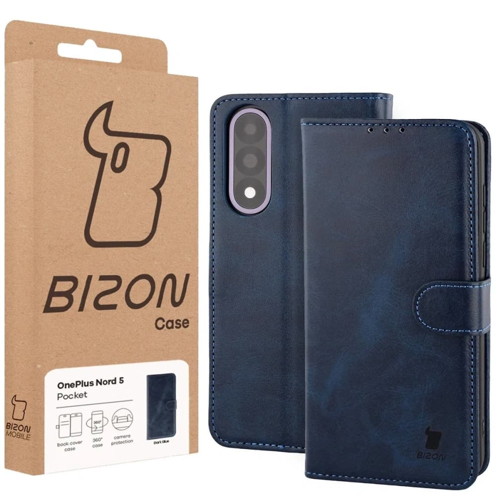 Bizon Case Pocket OnePlus Nord 5 navy blue - 6