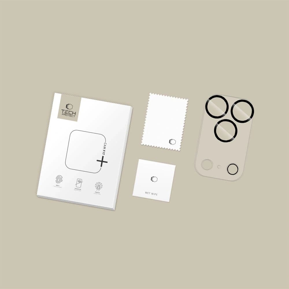 Tech-Protect Cam Fit+ Apple iPhone 17 Pro Clear - 4