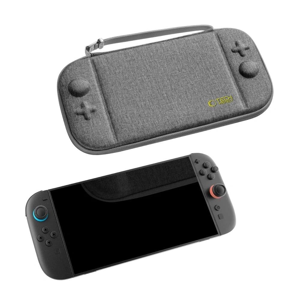 Tech-Protect Slim Pouch Nintendo Switch 2 Dark Grey - 5