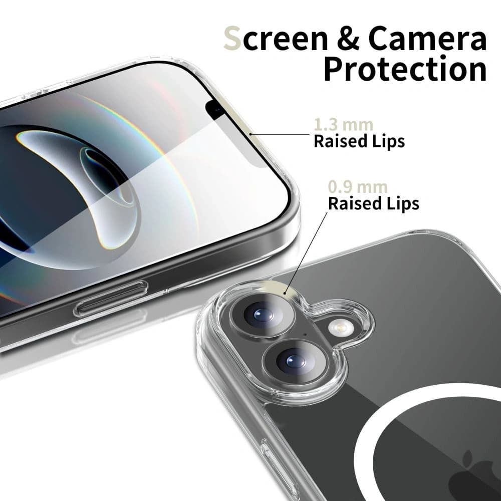 Tech-Protect Flexair Hybrid MagSafe Apple iPhone 17 Átlátszó - 5
