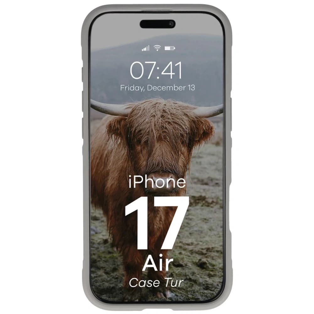 Pancerne etui Bizon Case Tur do Apple iPhone Air jasnoszare - 5