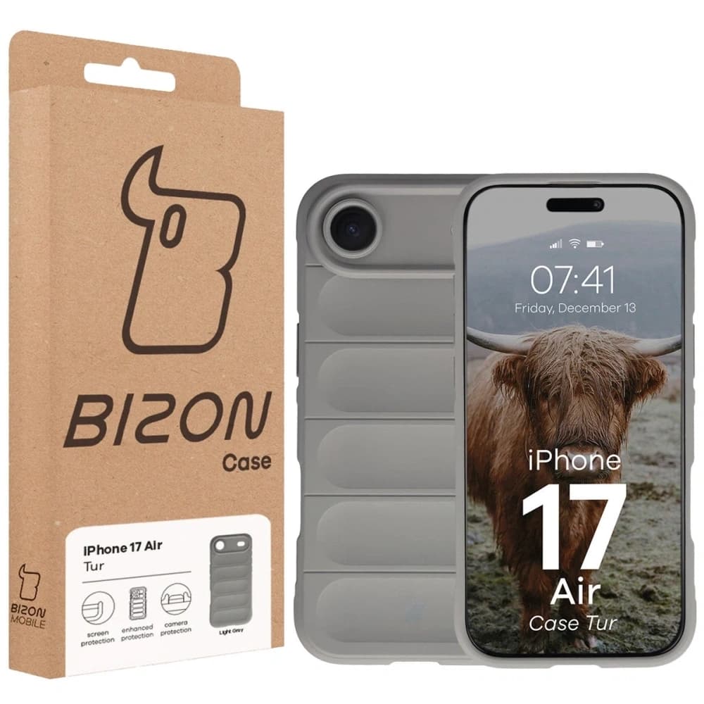 Pancerne etui Bizon Case Tur do Apple iPhone Air jasnoszare - 8