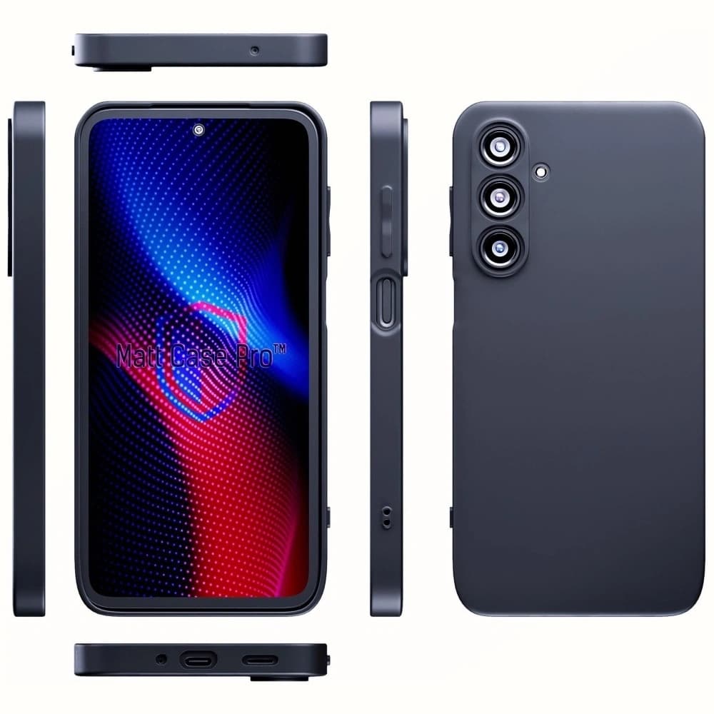 [CR] 3MK Matt Case Pro Samsung Galaxy M35 5G schwarz - 4