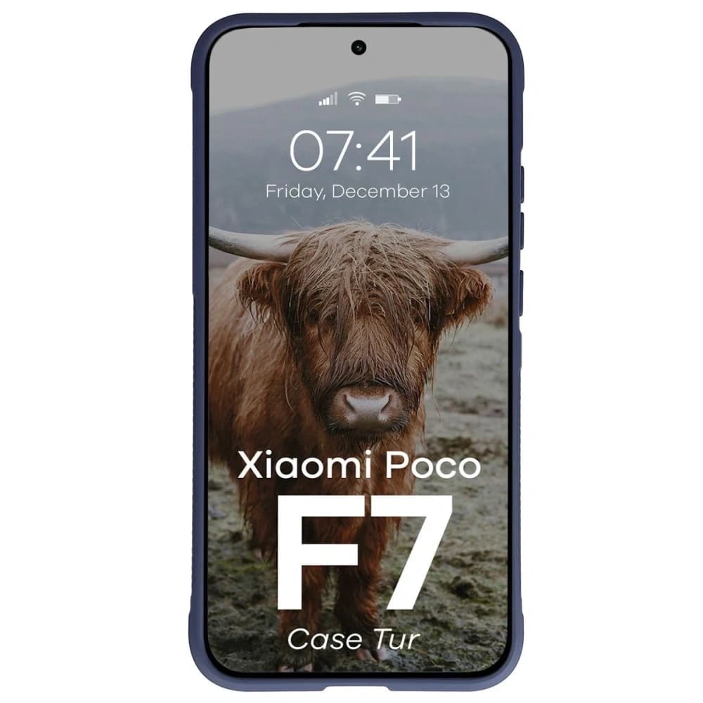 Bizon Case Tur Xiaomi POCO F7 marineblau - 5