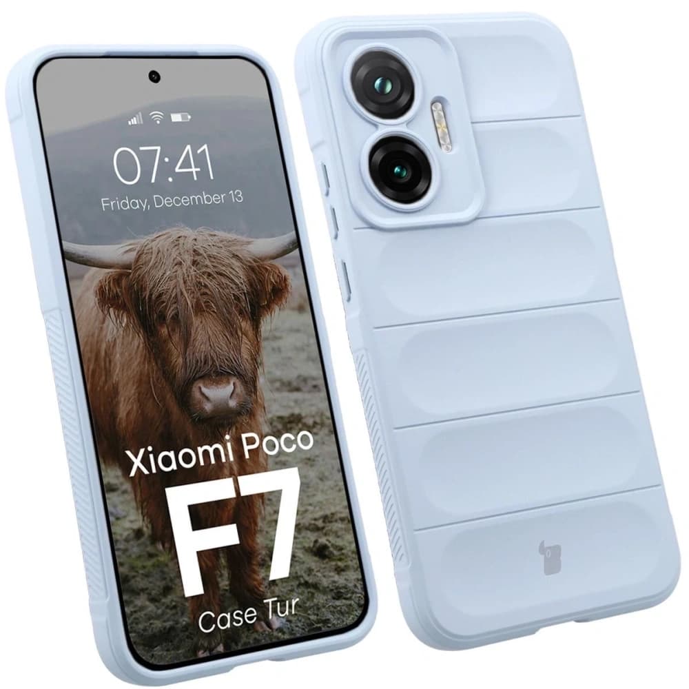 Bizon Case Tur Xiaomi POCO F7 light blue - 1