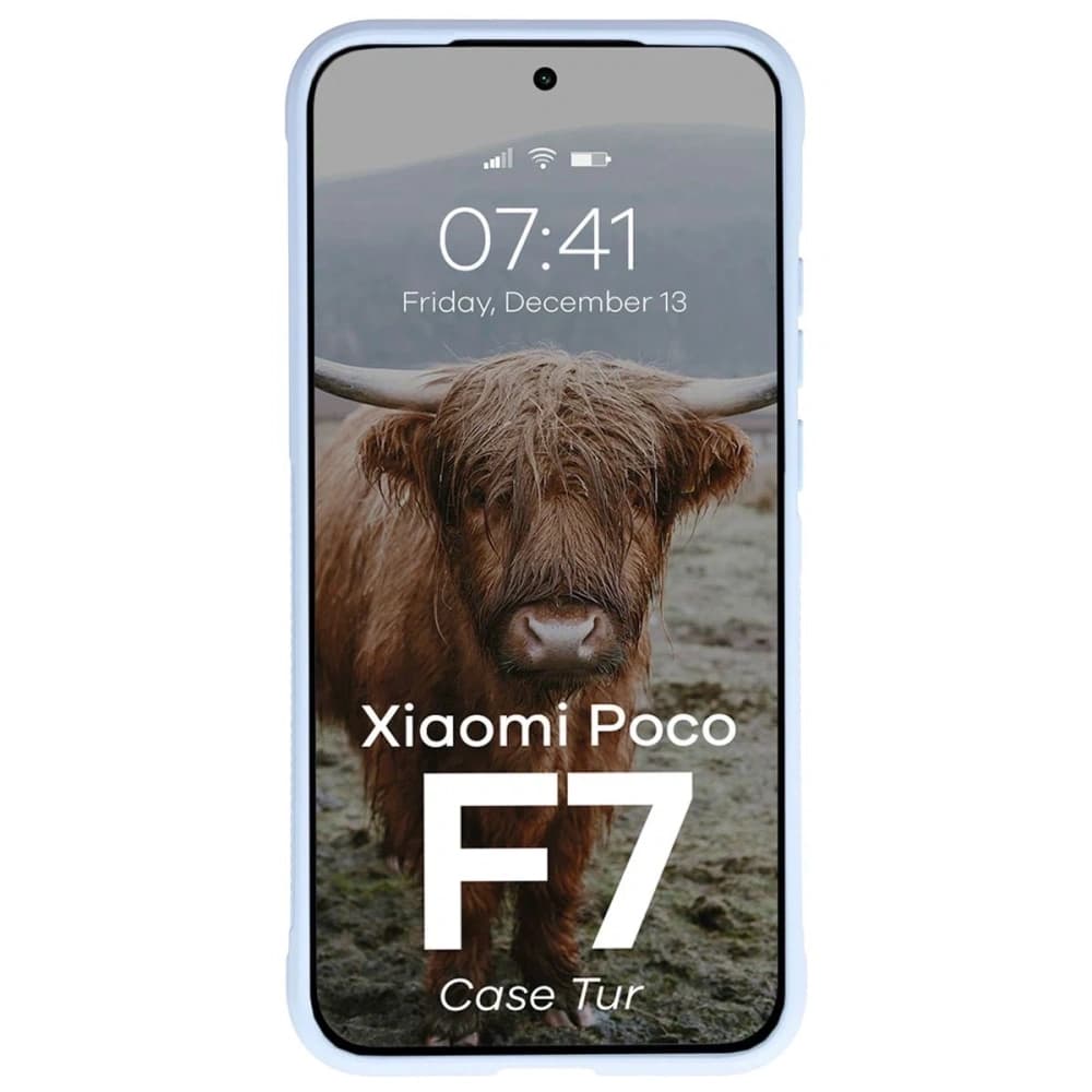 Bizon Case Tur Xiaomi POCO F7 light blue - 5