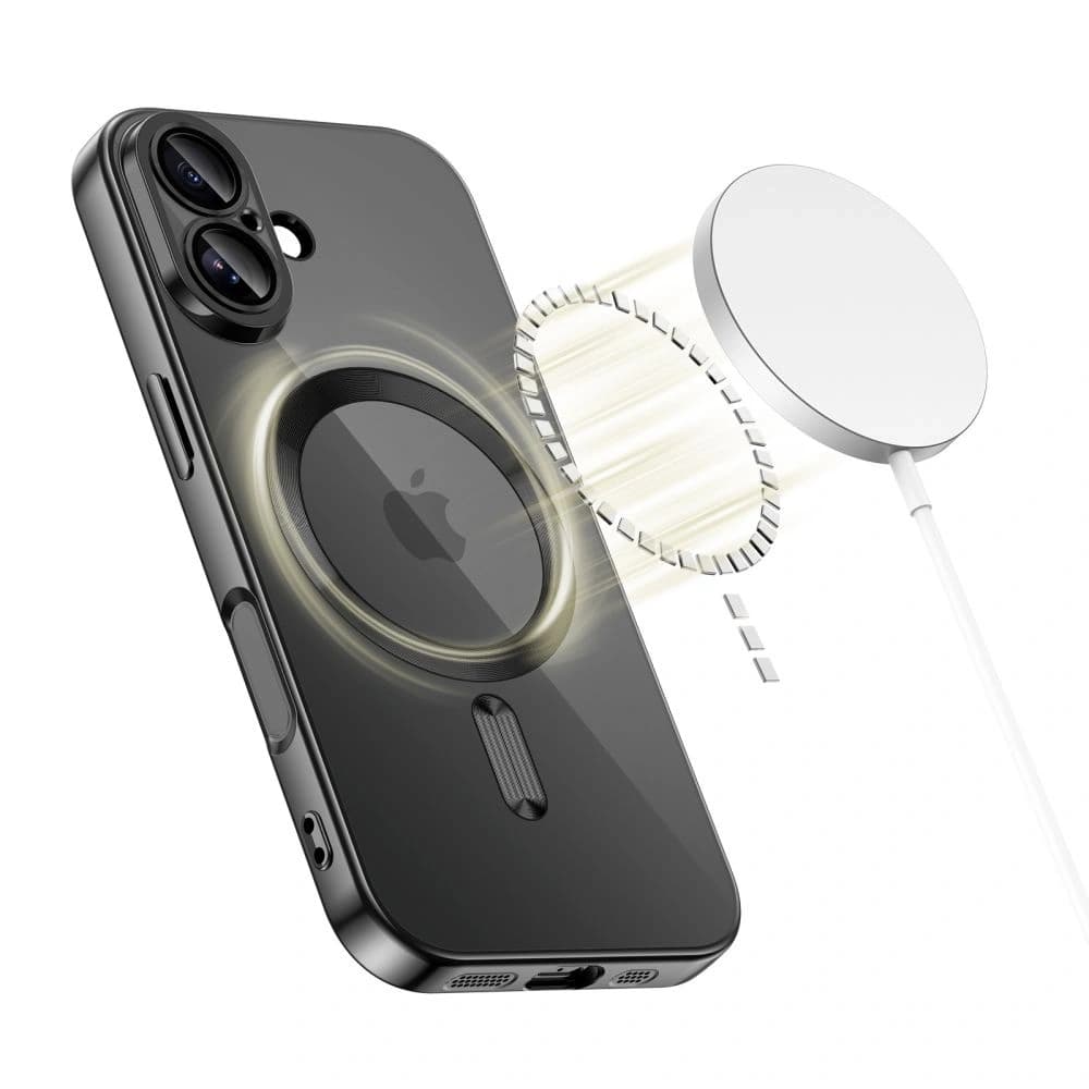 Tech-Protect MagFlex MagSafe Apple iPhone 17 Glänzend Schwarz - 2