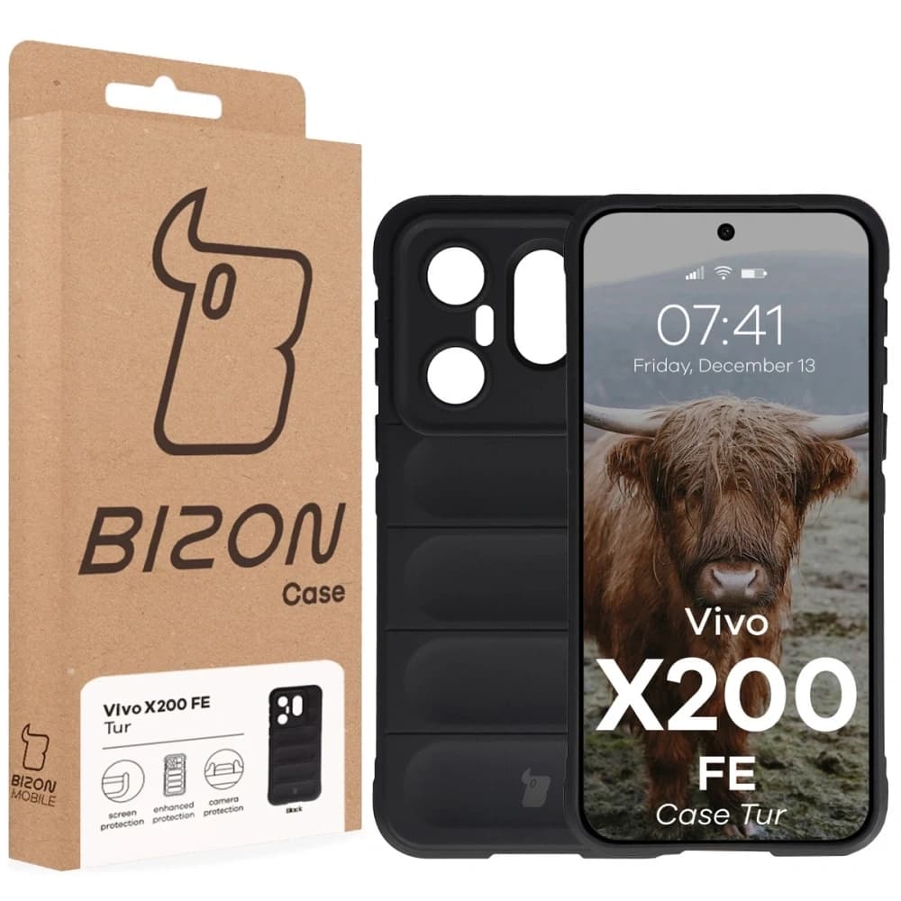 Bizon Case Tur Vivo X200 FE schwarz - 8