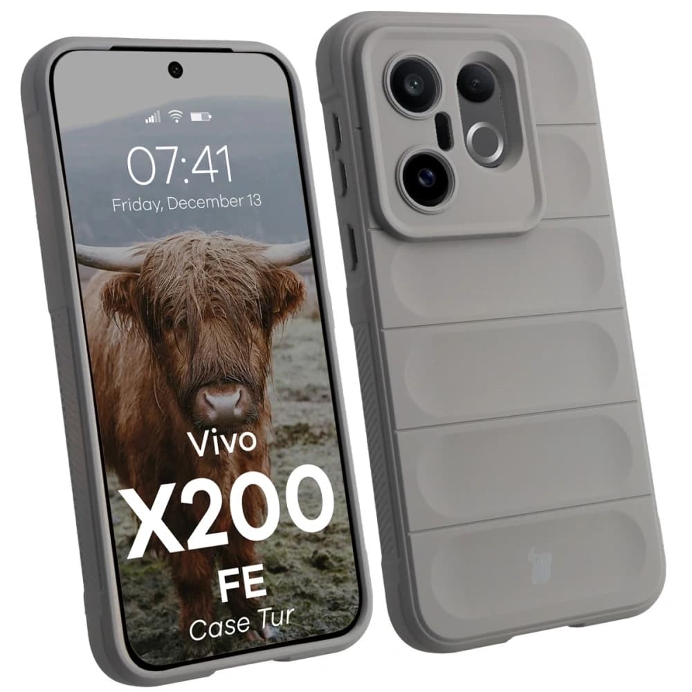 Bizon Case Tur Vivo X200 FE hellgrau - 1