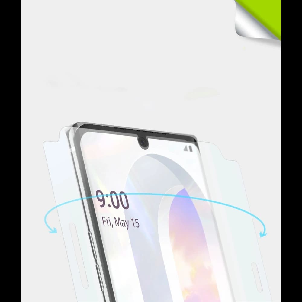 Ringke Hydrogelfolie Dual Easy Wing Vollabdeckung LG Velvet [2 PACK] - 2