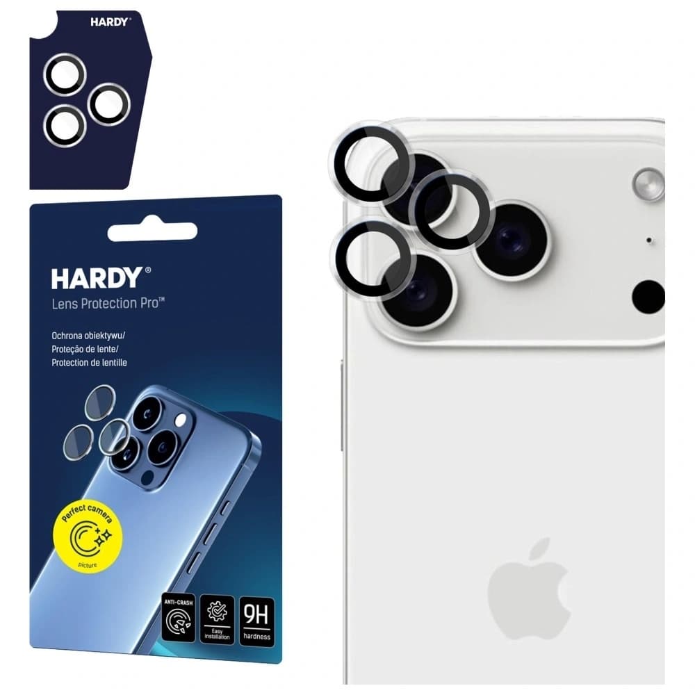 3MK HARDY Objektivschutz Pro Apple iPhone 17 Pro / 17 Pro Max klar - 1