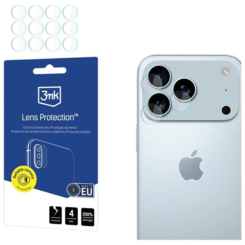 3MK Lens Protection Apple iPhone 17 Pro Max [4 PACK] - 1