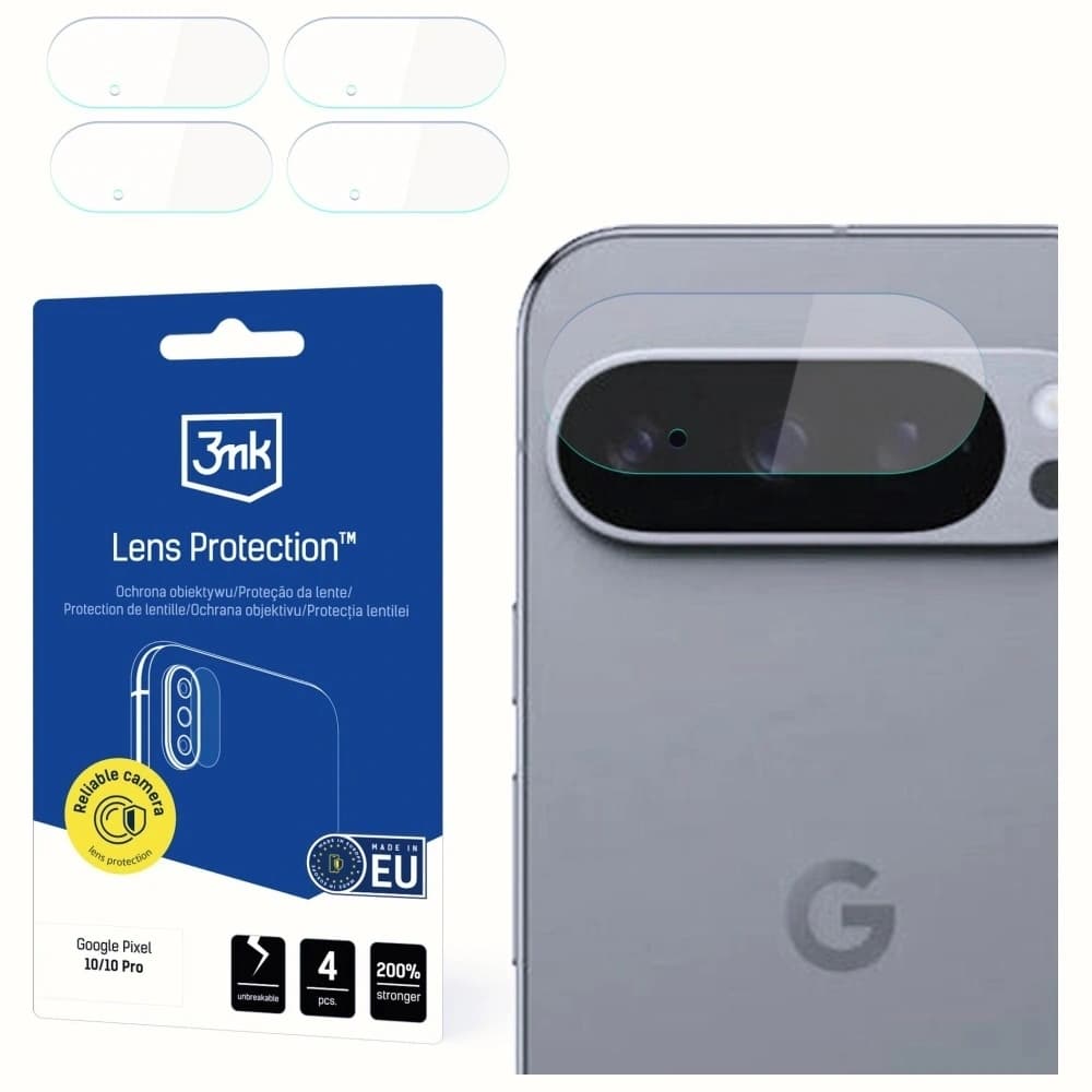 3MK Lens Protection Google Pixel 10 Pro [4 PACK] - 1