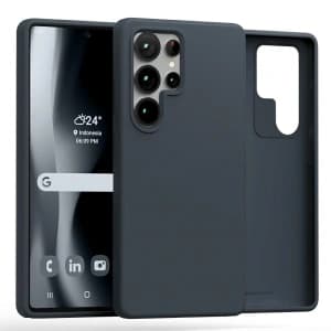 Mercury Pure MagSafe Silicone Samsung Galaxy S25 Ultra navy blue