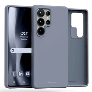 Mercury Pure MagSafe Silicone Samsung Galaxy S25 Ultra lavender