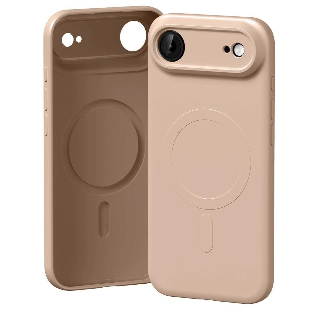 Etui Mercury Semi-Silicone MagSafe do Apple iPhone Air różowo-piaskowy - 1