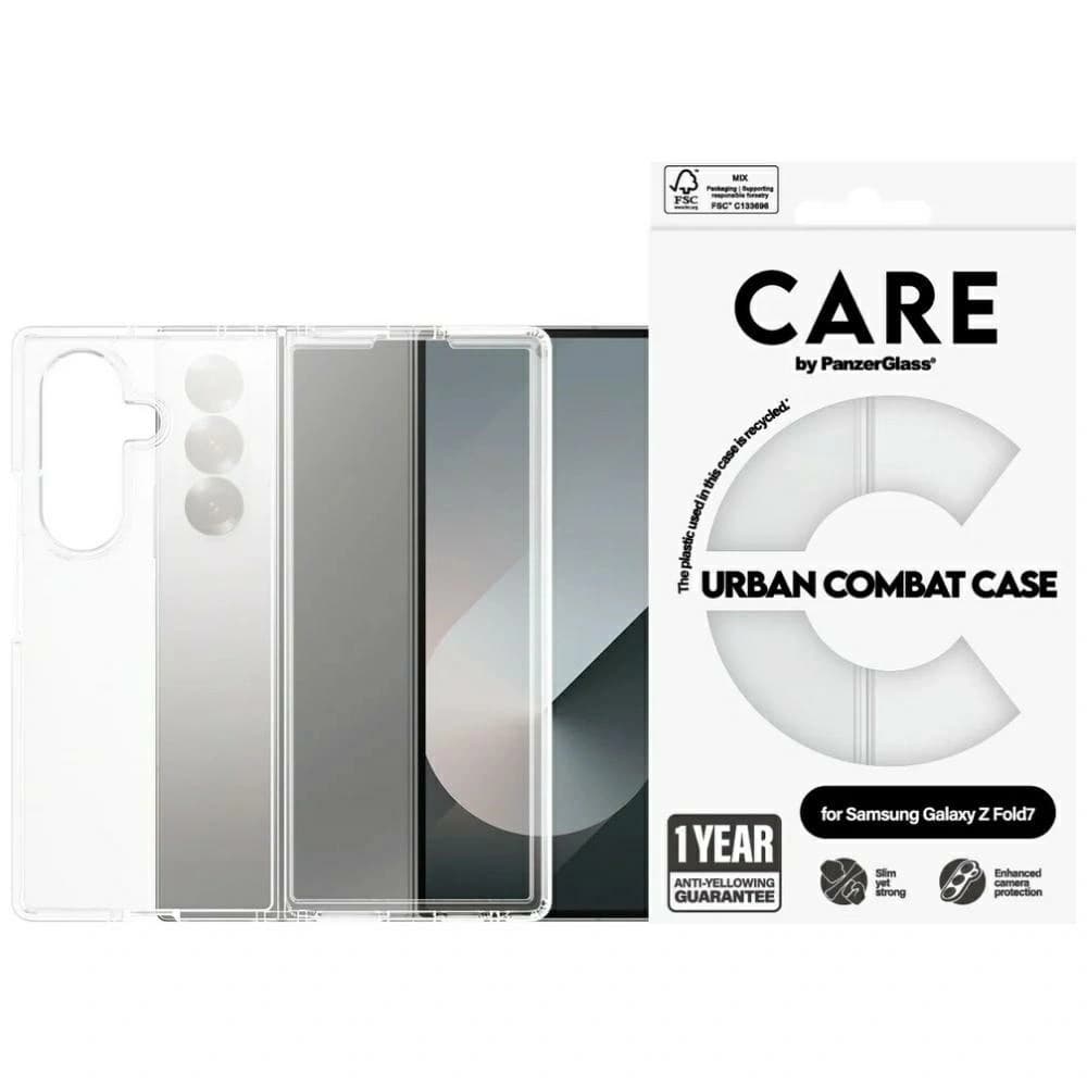 CARE de PanzerGlass Flagship Urban Combat Samsung Galaxy Z Fold7 transparent - 1