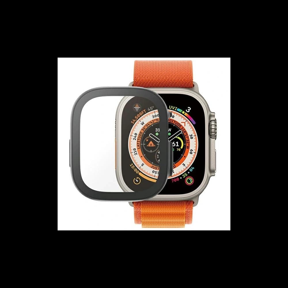 PanzerGlass Teljes Test Apple Watch Ultra2 49mm D3O fekete - 1