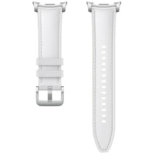 Pasek Samsung Hybrid do Galaxy Watch8 Classic (S/M/L) biały