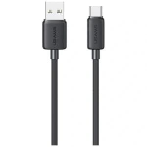 USAMS KY Sorozat US-SJ698 3A USB-A / USB-C kábel 3m fekete