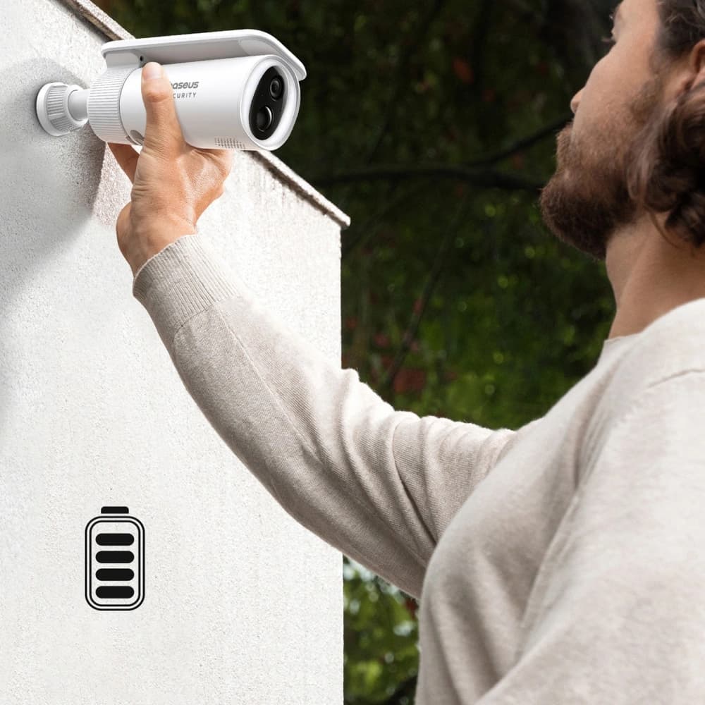 Baseus Security S1 2K Außenkamera weiß - 8