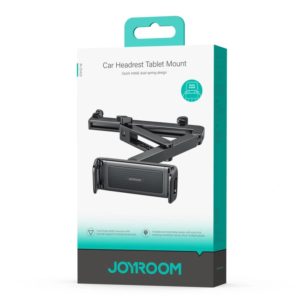 Joyroom JR-ZS433 Headrest Car Mount Black - 8