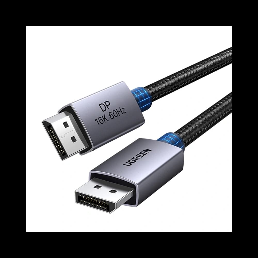 UGREEN DP131 DisplayPort 2.1 16K60Hz 80Gbps 2m Cable - 1