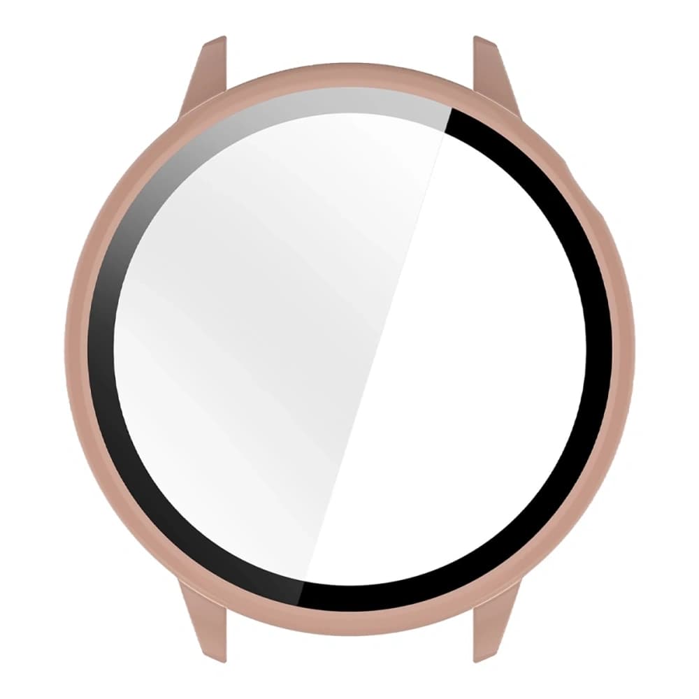 Etui ze szkłem do zegarka Bizon Case+Glass Watch do OnePlus Watch 3 43mm różowe - 8