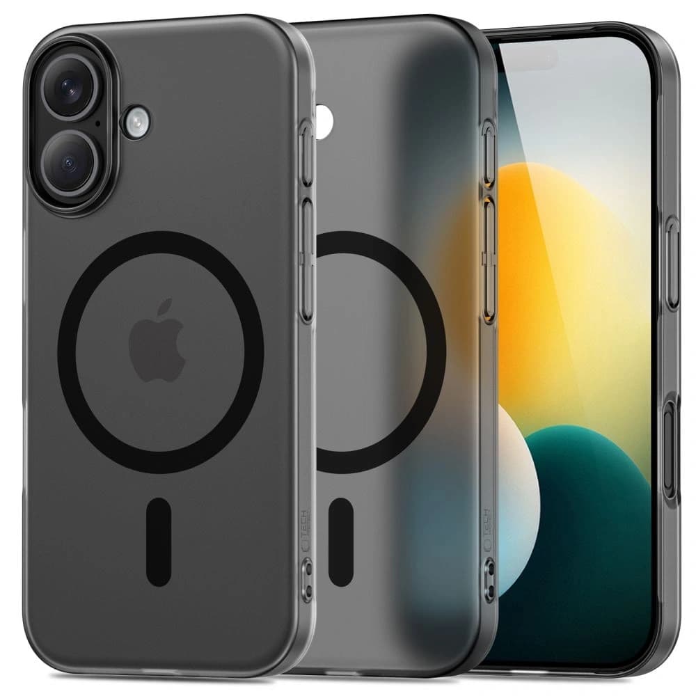 Etui Tech-Protect Magslim MagSafe do Apple iPhone 17 Matte/black - 1