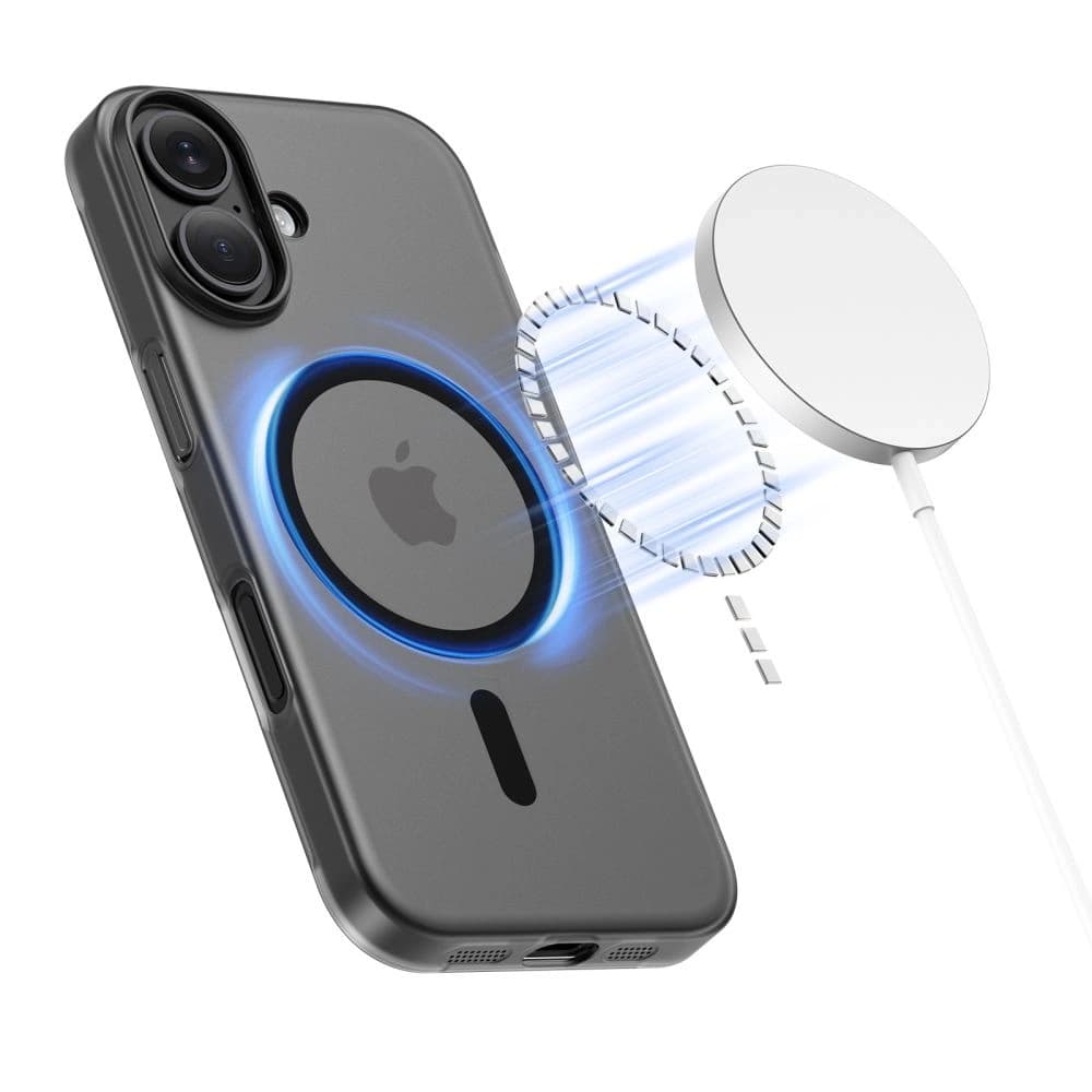 Etui Tech-Protect Magslim MagSafe do Apple iPhone 17 Matte/black - 2