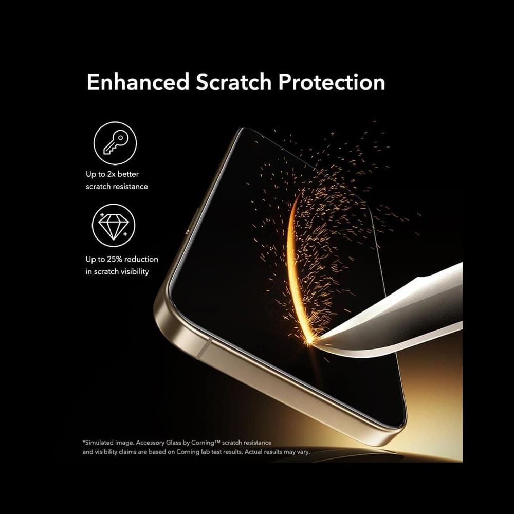 Sklo tvrzené ESR Ultrafit Armorite Pro Tempered Glass pro Apple iPhone 17 Pro Clear - 7