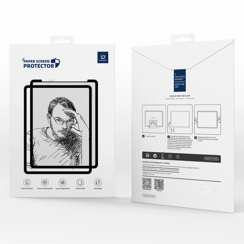 Matná ochranná fólie Dux Ducis Naad pro Samsung Galaxy Tab S10 FE / S9 / S9 FE / S8 / S7 - 9