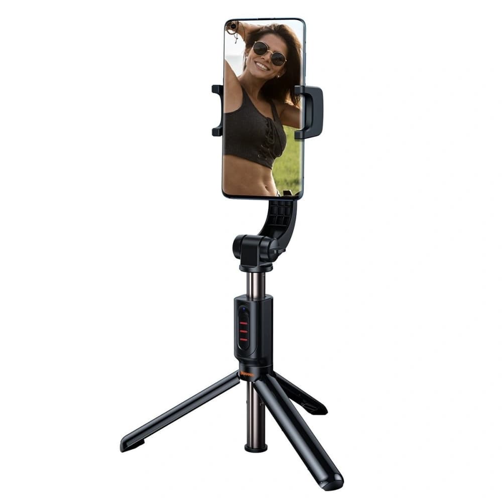 Baseus Lovely SULH-01 Uniaxial Bluetooth Folding Stand Selfie Stabilizer (black) - 4