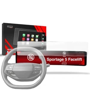 Matte GrizzGlass CarDisplay Protection Kia Sportage 5 Business Line Facelift 24" (2025)