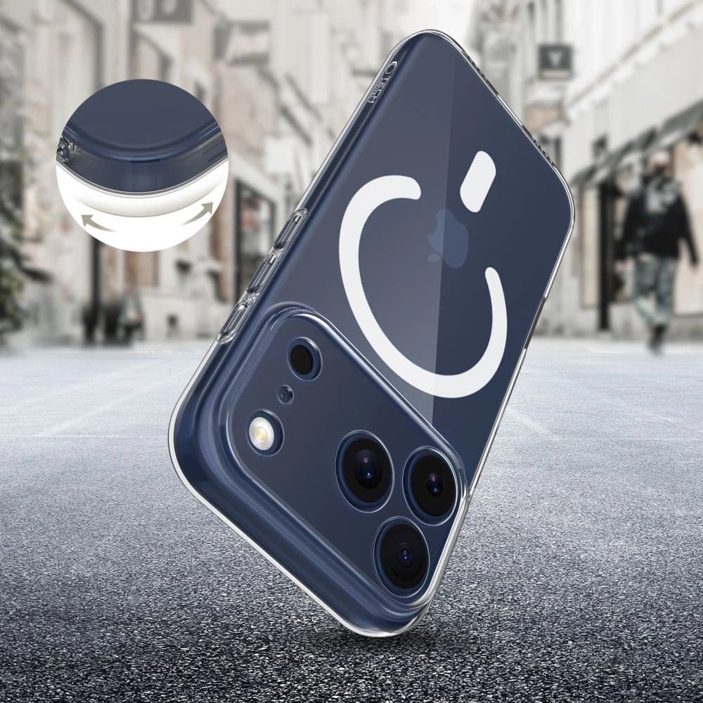Tech-Protect Flexair MagSafe Apple iPhone 17 Pro Átlátszó - 5
