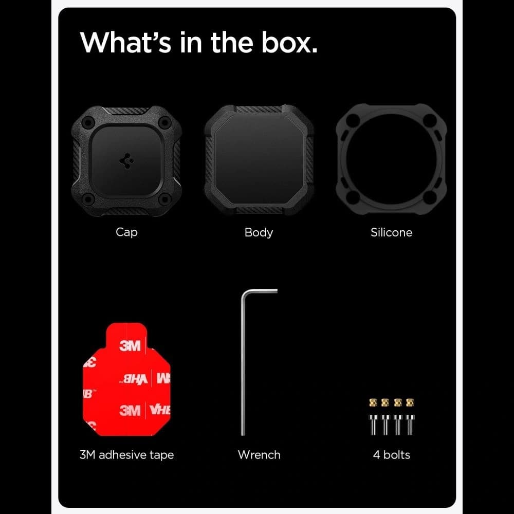 Spigen Tough Armor Apple AirTag 1 / 2 Schwarz - 16