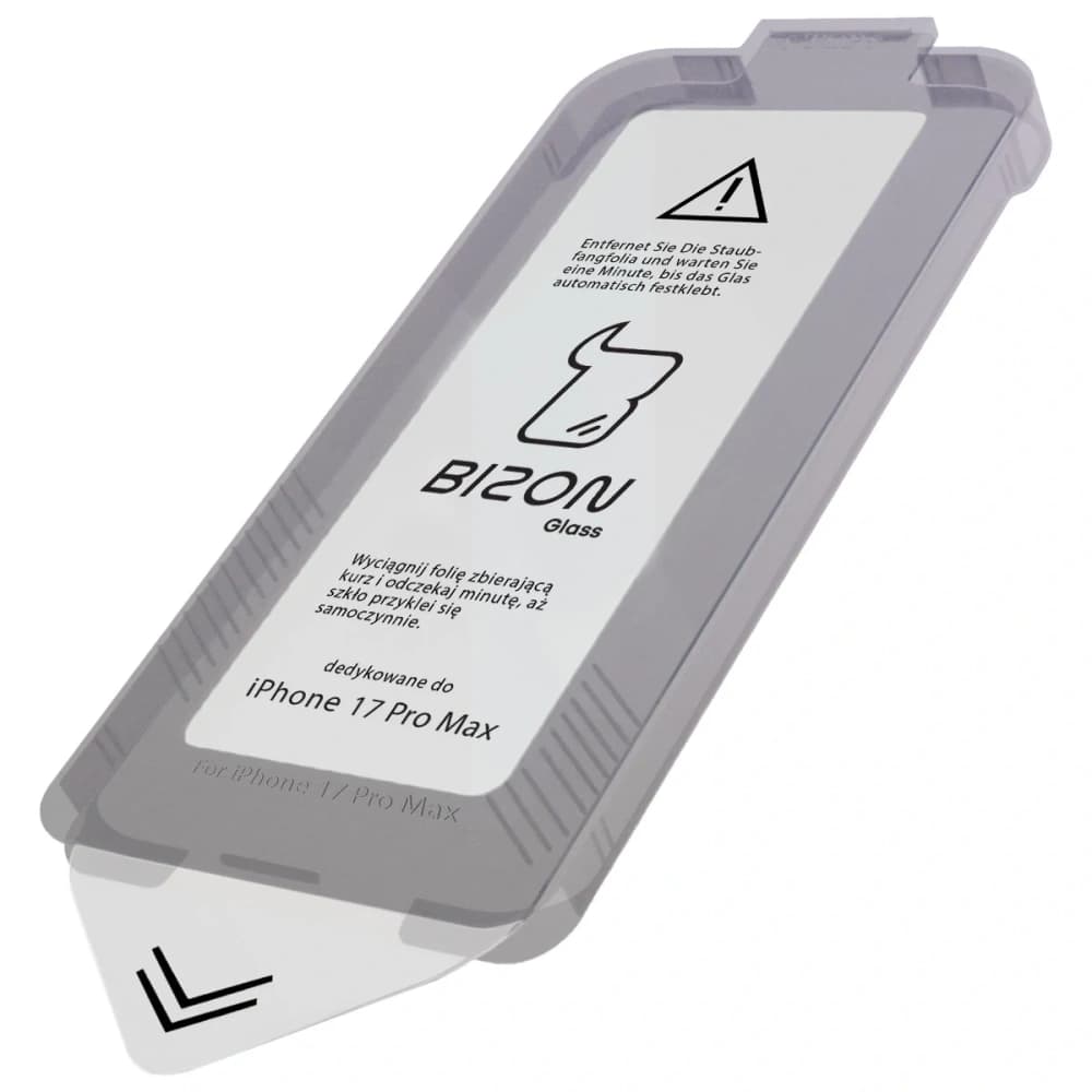 Bizon Glass Applikator Apple iPhone 17 Pro Max [2 PACK] - 4