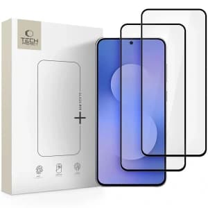Tech-Protect Glass Fit+ Samsung Galaxy S25 FE Schwarz [2 PACK]
