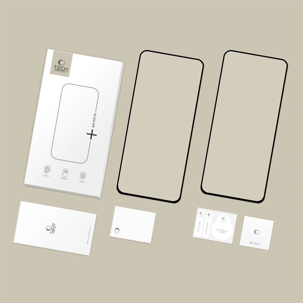Tech-Protect Glass Fit+ Samsung Galaxy S25 FE Negru [2 PACHET] - 7