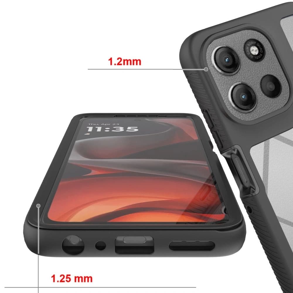 Tech-Protect Defense Motorola Moto G56 5G Schwarz - 4