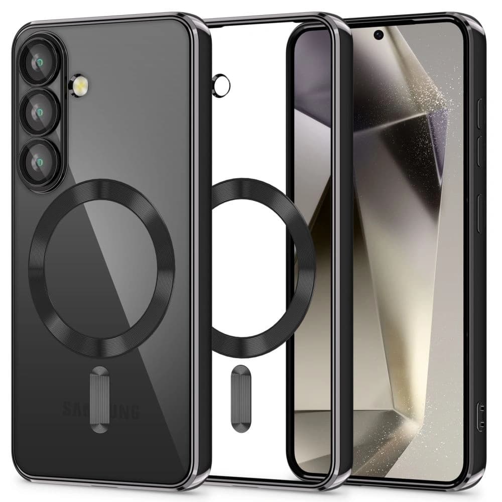 Tech-Protect Magflex MagSafe Samsung Galaxy S25 FE Black - 1