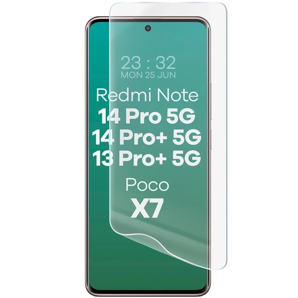 Bizon Glass Hydrogel Front Xiaomi Redmi Note 13 Pro Plus 5G / Redmi Note 14 Pro 5G / Redmi Note 14 Pro Plus 5G / POCO X7 - 5