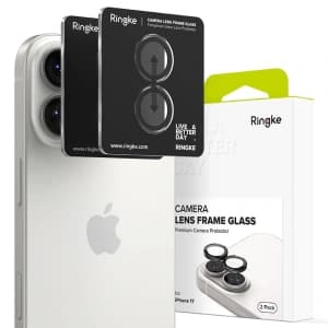 Nakładka Ringke Camera Frame Protector do Apple iPhone 17 Black [2 PACK]