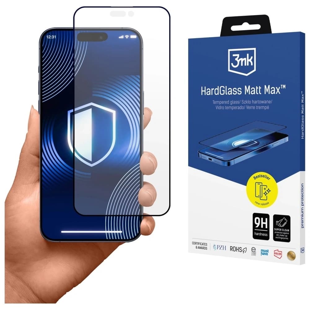 3MK HardGlass Matt Max Apple iPhone 17 Pro - 1